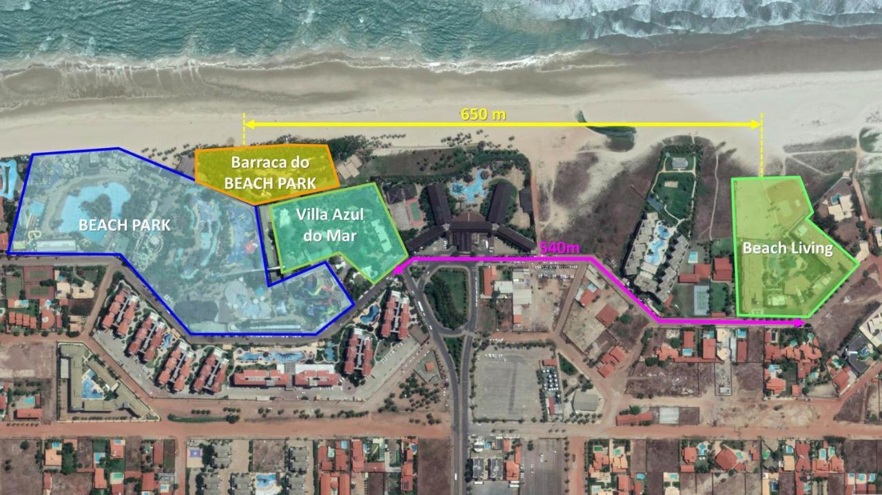 Beach Living - Porto Das Dunas Aquiraz Exterior photo